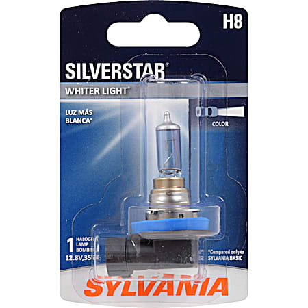 SilverStar H8 Whiter Light Halogen Lamp