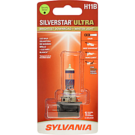 SilverStar Ultra H11B Whiter Light Halogen Lamp
