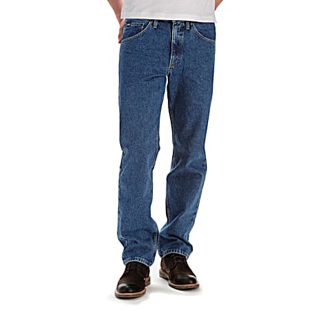 Men's Pepper Stone Regular Fit Straight Leg Denim Jeans