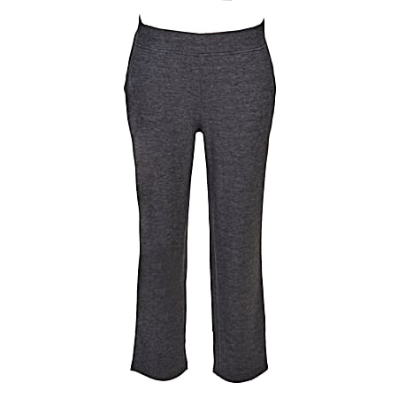 Women's Cozy Fleece Pull-On Pants w/Pockets