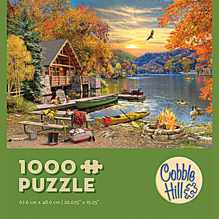 1,000 pc Nature Jigsaw Puzzle - Assorted