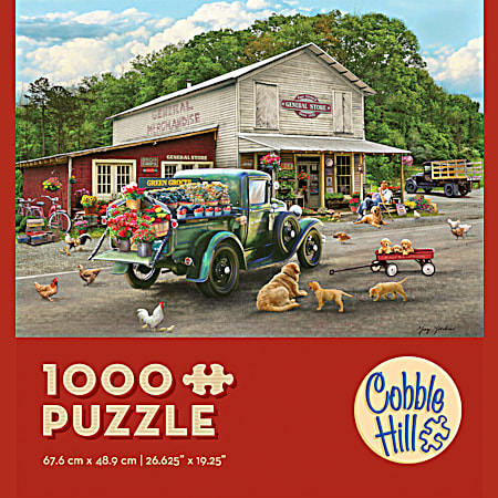 1,000 pc Small Towns Jigsaw Puzzle - Assorted