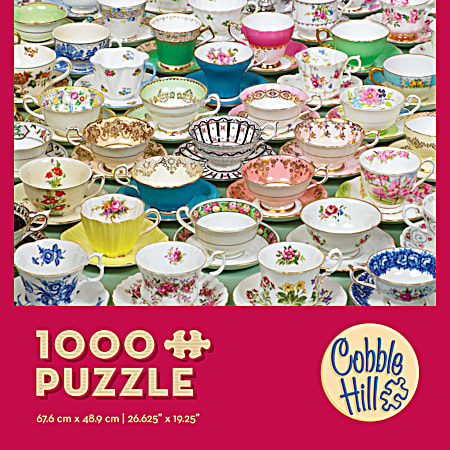 1,000 pc Grandma's Treasures Jigsaw Puzzle - Assorted