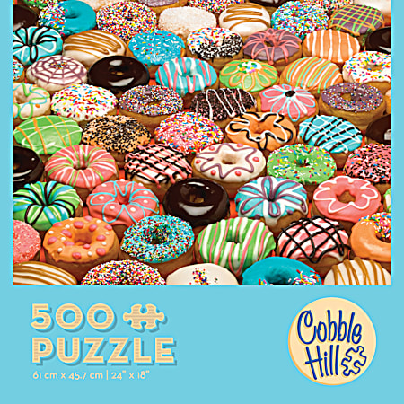 500 pc Yummy Jigsaw Puzzle - Assorted