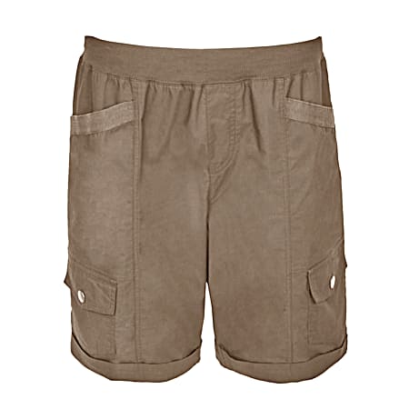Women's Pocket Shorts w/ Rib Waist