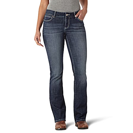 Women's Essential Mid-Rise Bootcut Jeans
