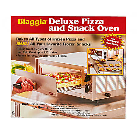 Deluxe Pizza and Snack Oven