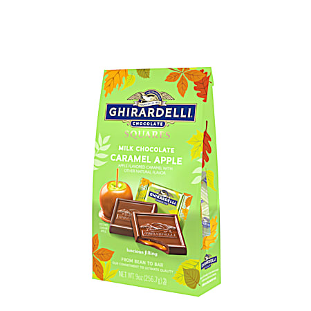9 oz Milk Chocolate Caramel Apple Squares