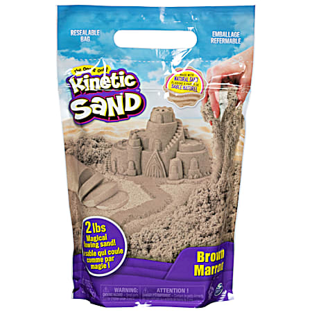 2 lb Brown Play Sand