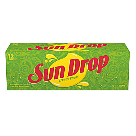 12 oz Sun-Drop Citrus Soda - 12 Pk