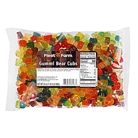 24 oz Gummi Bear Cubs