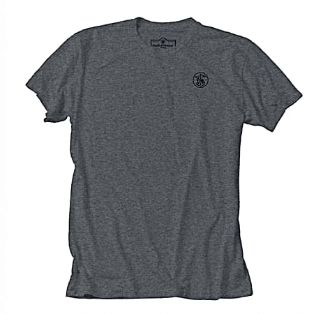 Men's Charcoal Heather Revolver Short Sleeve Shirt