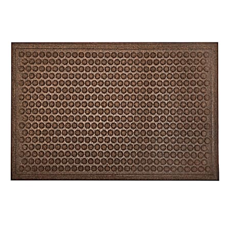 24 X 36 Dots Impressions Chocolate Doormat