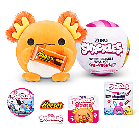 Snackles Mini Brands Series 1 Plush Collectible - Assorted
