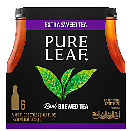 16.9 oz Extra Sweet Brewed Tea - 6 Pk
