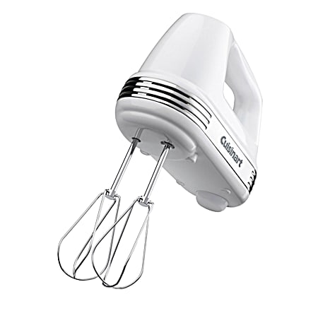 Power Advantage 5 Speed Hand Mixer - White