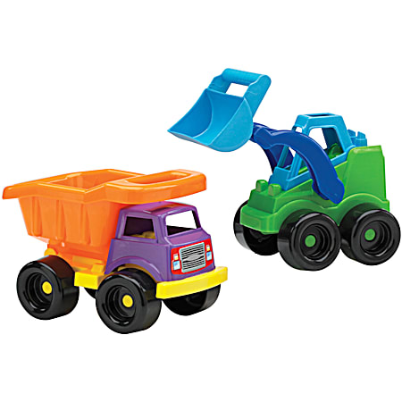 Li'l Chubby Construction Loader/Dump Truck - Assorted