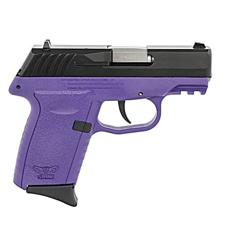 9mm CPX-2 GEN3 Black/Purple Pistol
