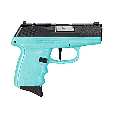 9mm DVG-1 Striker Fire Black/SCCY Blue 10-Round Pistol