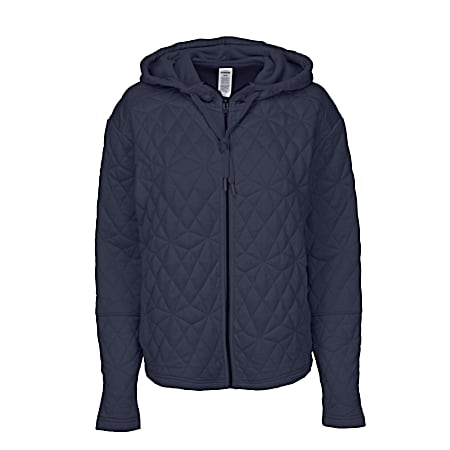 Women's Jaquard Quilt Cropped Jacket