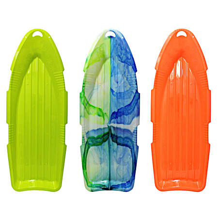 Sno Cruiser Twin Toboggan - Assorted