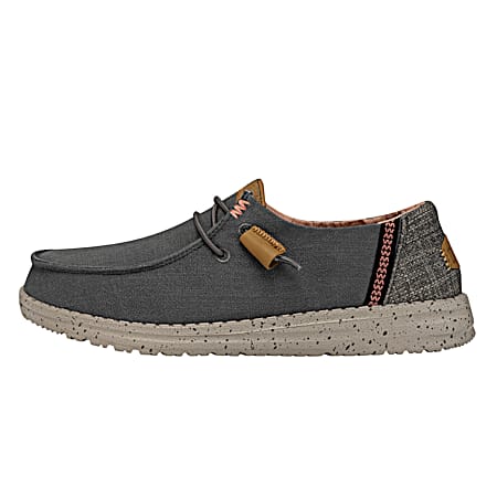 Women's Wendy Washed Charcoal Slip-On's