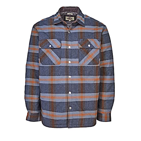 Men's Lined Field Flannel Shirt Jacket