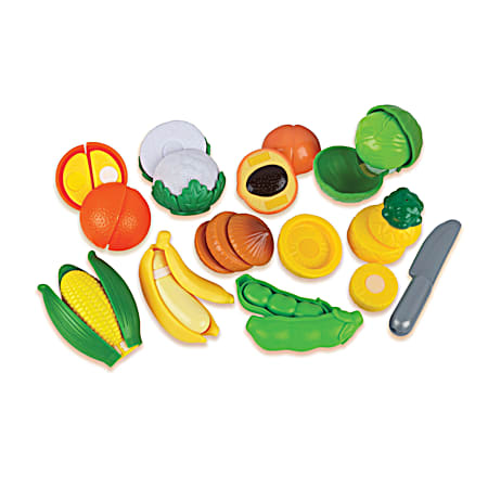 Peelable Fruits & Vegetables Playset