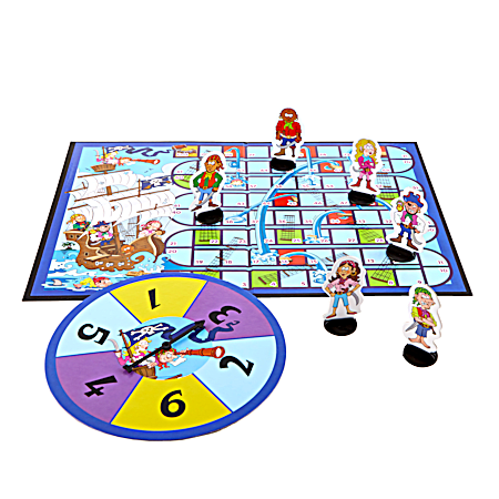 Pirate Snakes & Ladders Board Game