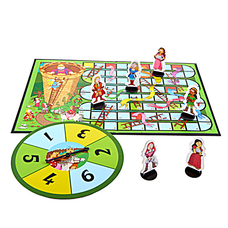 Princess Snakes & Ladders Board Game