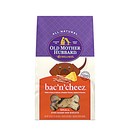 Small Classic Bac'N'Cheez Oven Baked Dog Biscuits