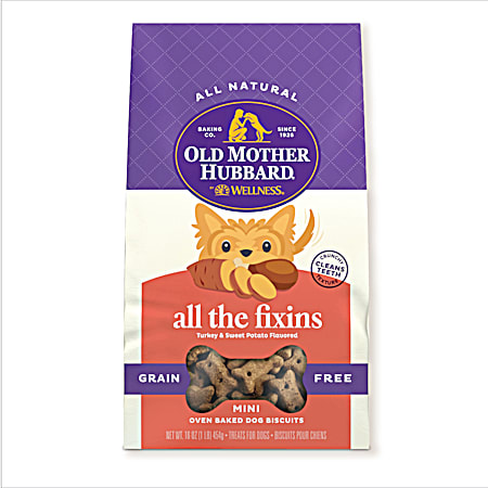 All The Fixins 16 oz Grain Free Oven-Baked Dog Treats