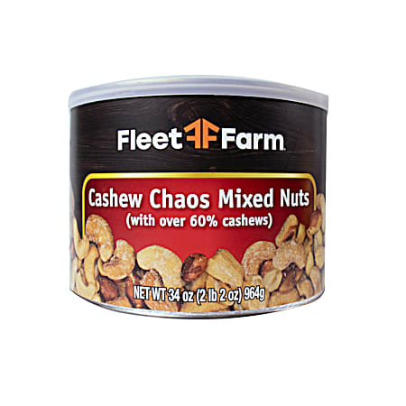 34 oz Cashew Chaos Mixed Nuts