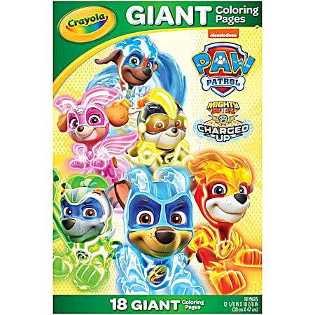PAW Patrol Giant Coloring Pages - Assorted