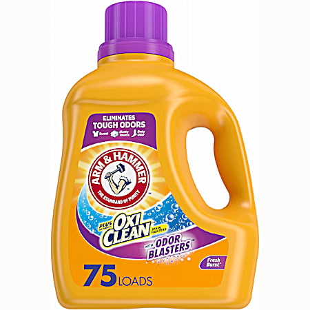 118.1 oz Plus OxiClean with Odor Blasters Fresh Burst Laundry Detergent