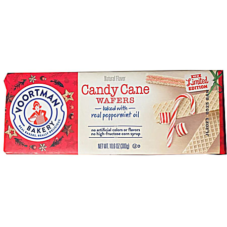 10.6 oz Candy Cane Wafers