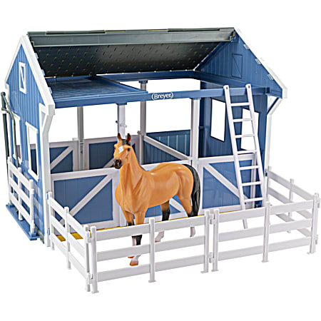 Deluxe Country Stable Playset