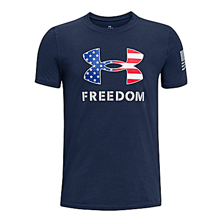 Boys' Academy Freedom Logo Short Sleeve Shirt