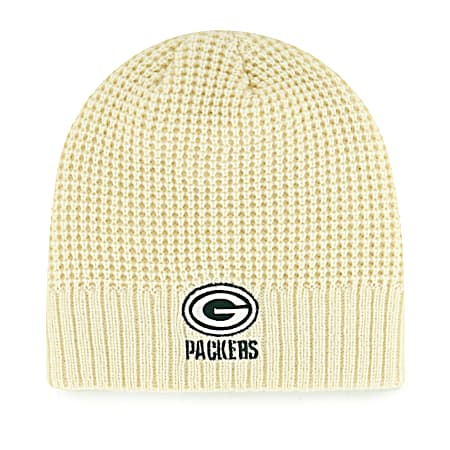 Women's Green Bay Packers Natural Knit Beanie