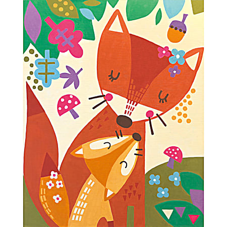 Mama Fox Paint by Number Kit