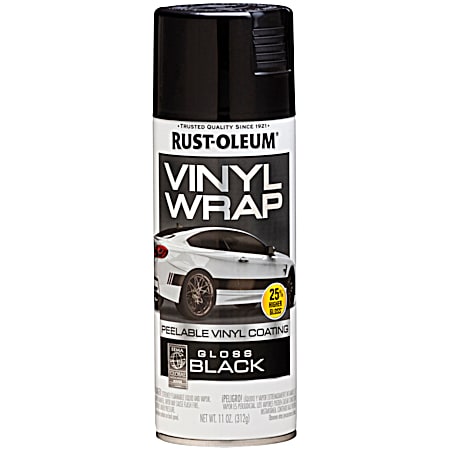 11 oz Automotive Gloss Vinyl Wrap Peelable Spray Paint
