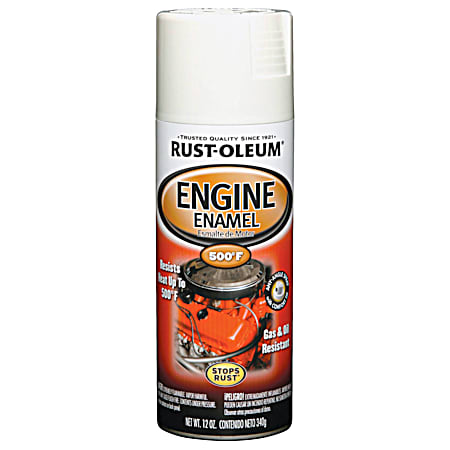 Stops Rust 500-Degree Engine Enamel Spray
