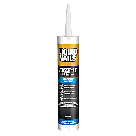 Fuze It 9 fl oz All Surface Construction Adhesive
