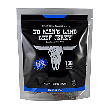 6 oz Black Peppered Beef Jerky