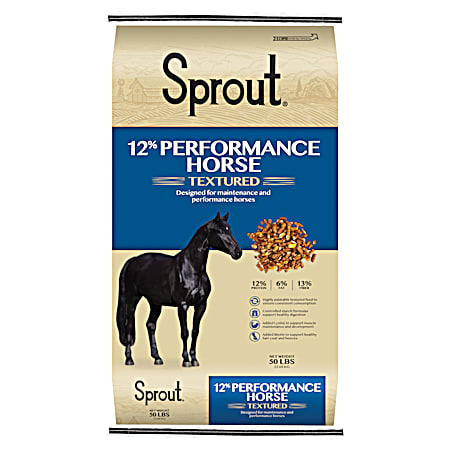 Textured 12% Performance Horse Feed