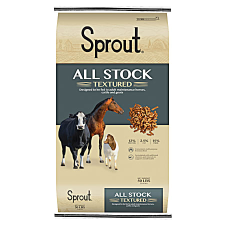 All Stock Textured Feed - 50 lb
