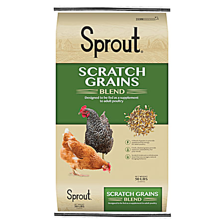 Scratch Grains Poultry Feed - 50 lb