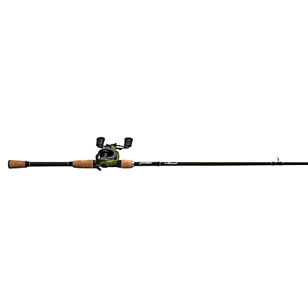7 ft MH 1-pc Green Monarch Baitacst LH Combo