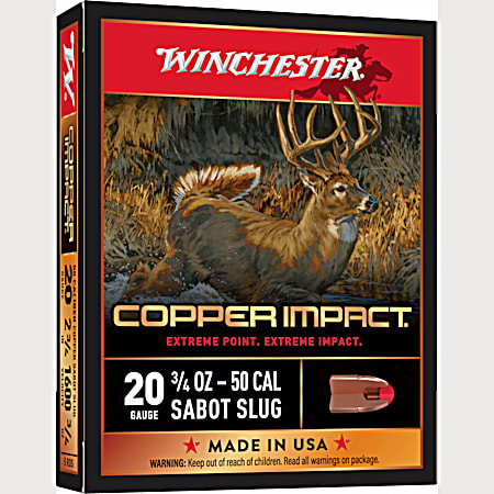 20Ga Copper Impact Sabot Slug