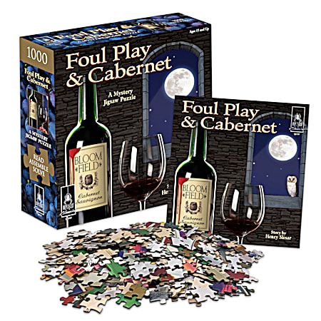 Foul Play And Cabernet-Classic Mystery Jigsaw Puzzle